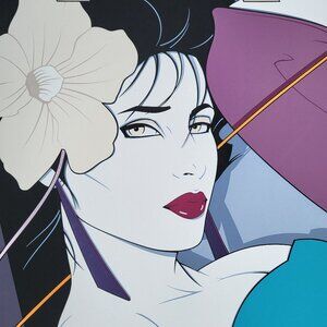 Patrick Nagel NC9 Commemorative Print 1986
